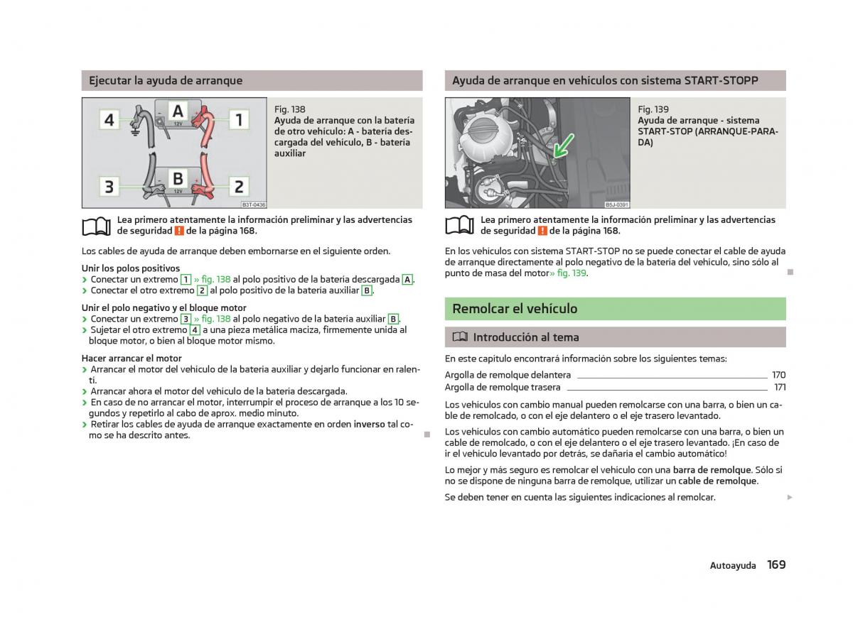 Skoda Fabia II 2 manual del propietario / page 171