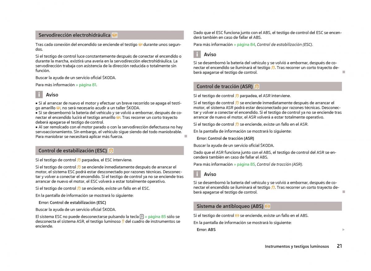 Skoda Fabia II 2 manual del propietario / page 23