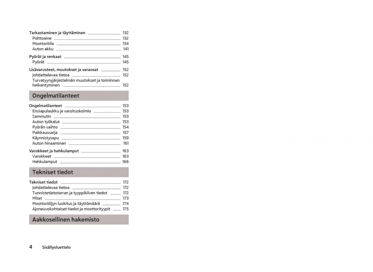 Skoda Fabia II 2 omistajan kasikirja / page 6