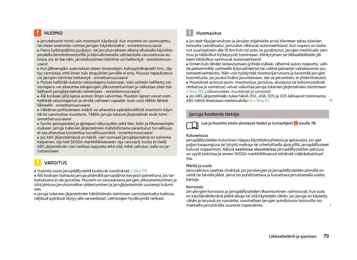 Skoda Fabia II 2 omistajan kasikirja / page 81