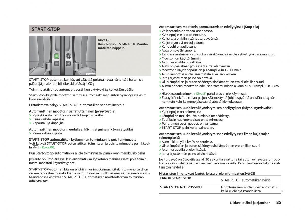 Skoda Fabia II 2 omistajan kasikirja / page 87