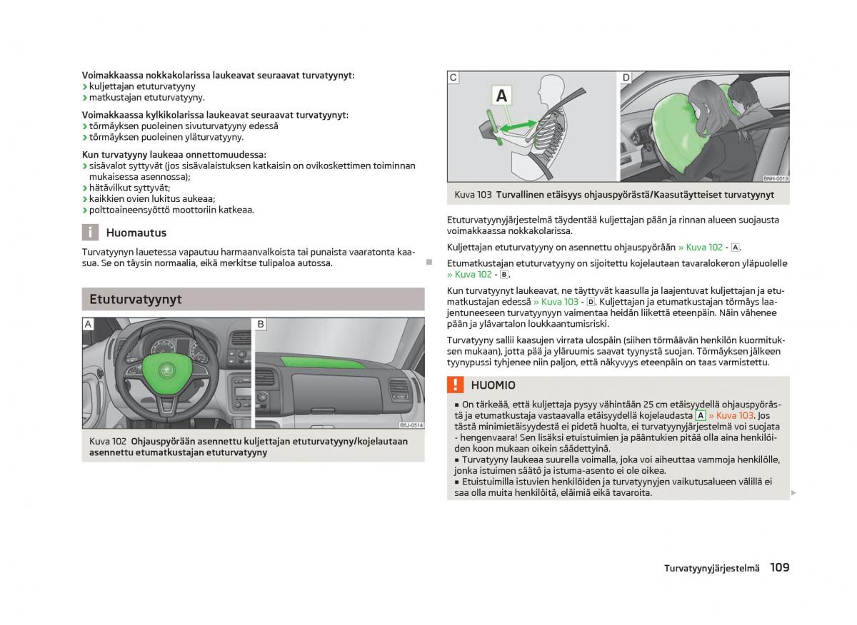 Skoda Fabia II 2 omistajan kasikirja / page 111