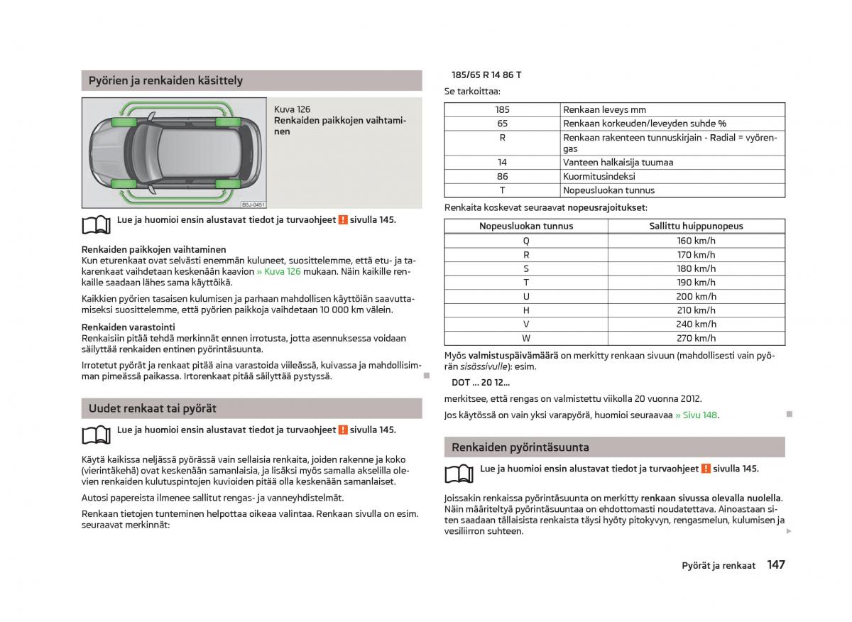 Skoda Fabia II 2 omistajan kasikirja / page 149