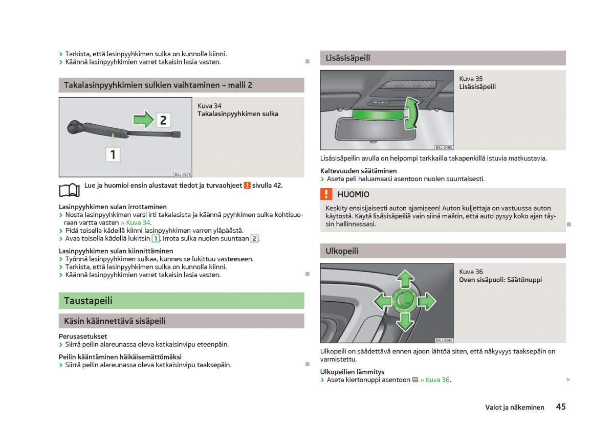 Skoda Fabia II 2 omistajan kasikirja / page 47