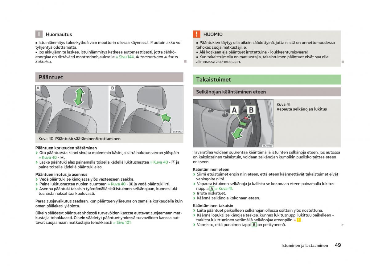 Skoda Fabia II 2 omistajan kasikirja / page 51