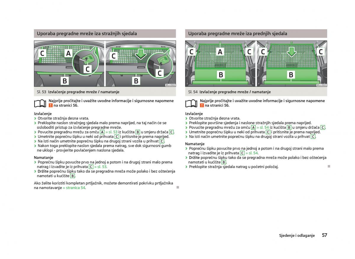 Skoda Fabia II 2 vlasnicko uputstvo / page 59