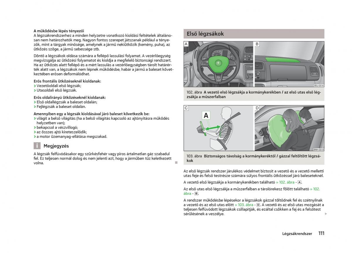 Skoda Fabia II 2 Kezelesi utmutato / page 113