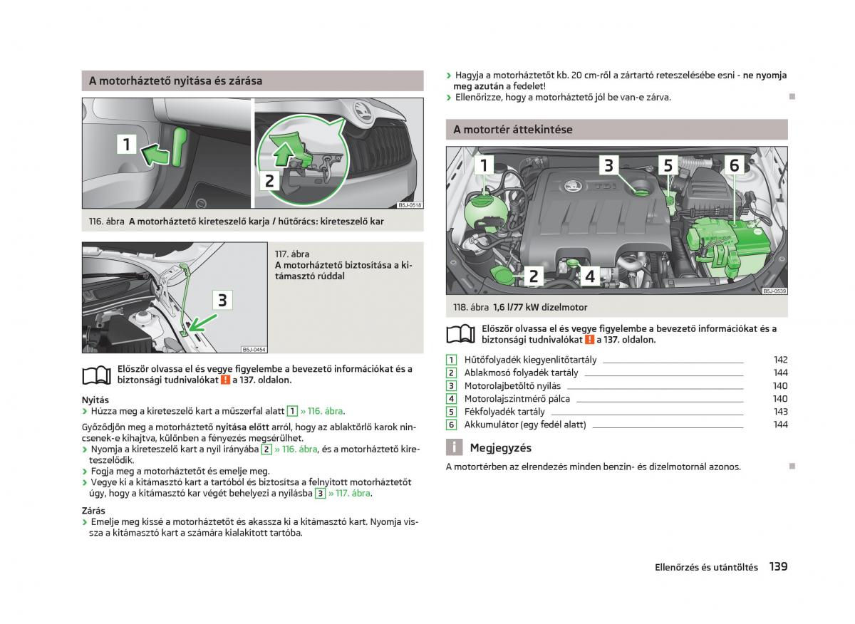 Skoda Fabia II 2 Kezelesi utmutato / page 141