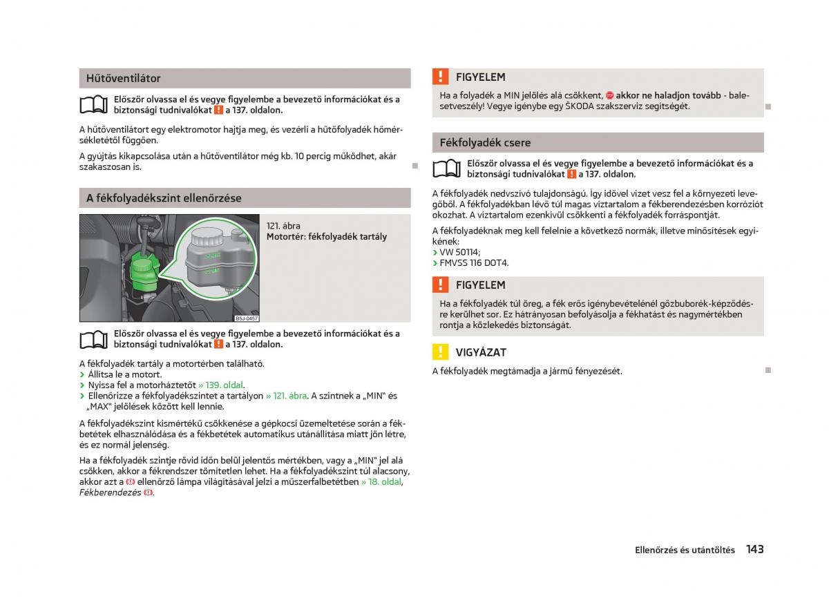 Skoda Fabia II 2 Kezelesi utmutato / page 145