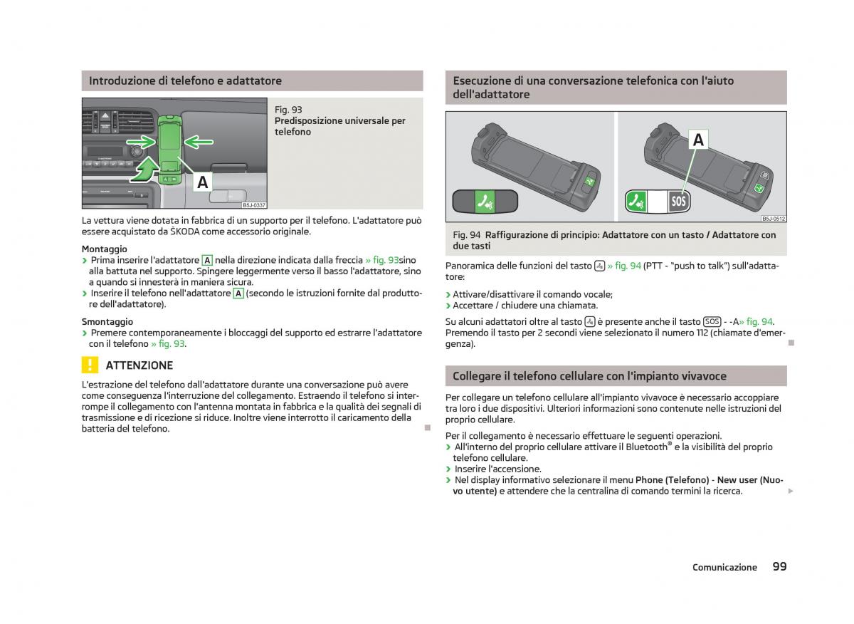 Skoda Fabia II 2 manuale del proprietario / page 101