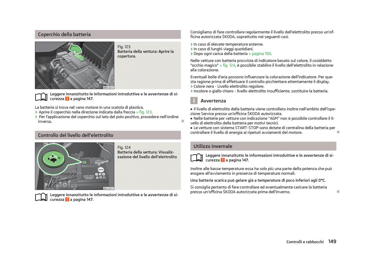 Skoda Fabia II 2 manuale del proprietario / page 151