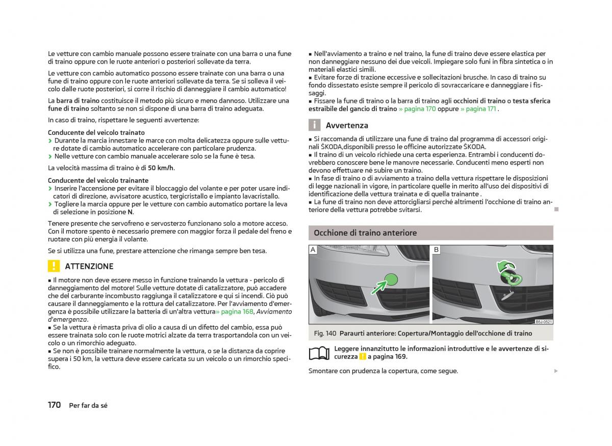 Skoda Fabia II 2 manuale del proprietario / page 172