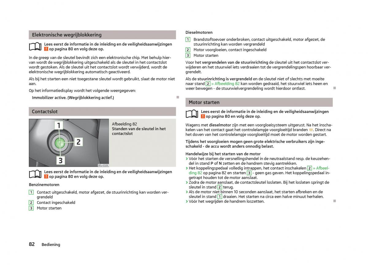 Skoda Fabia II 2 handleiding / page 84