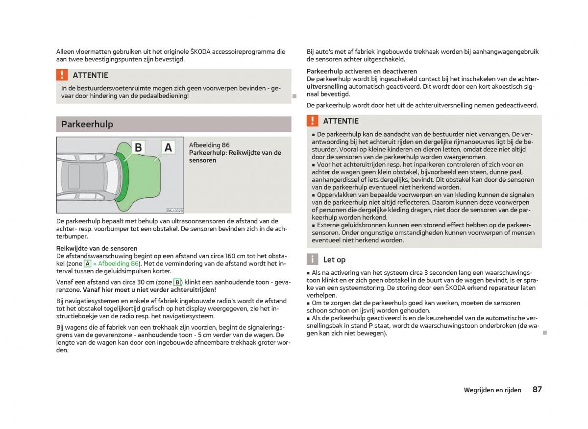 Skoda Fabia II 2 handleiding / page 89