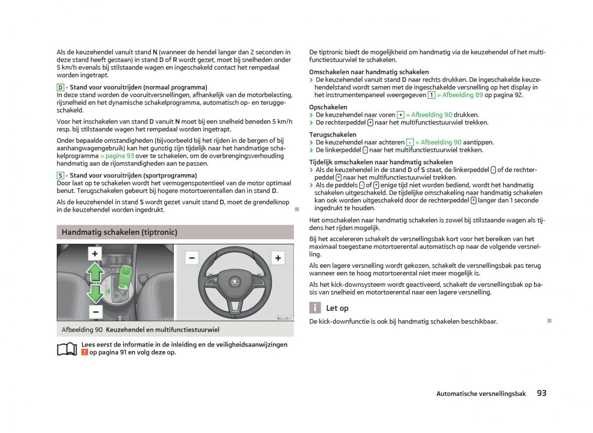 Skoda Fabia II 2 handleiding / page 95