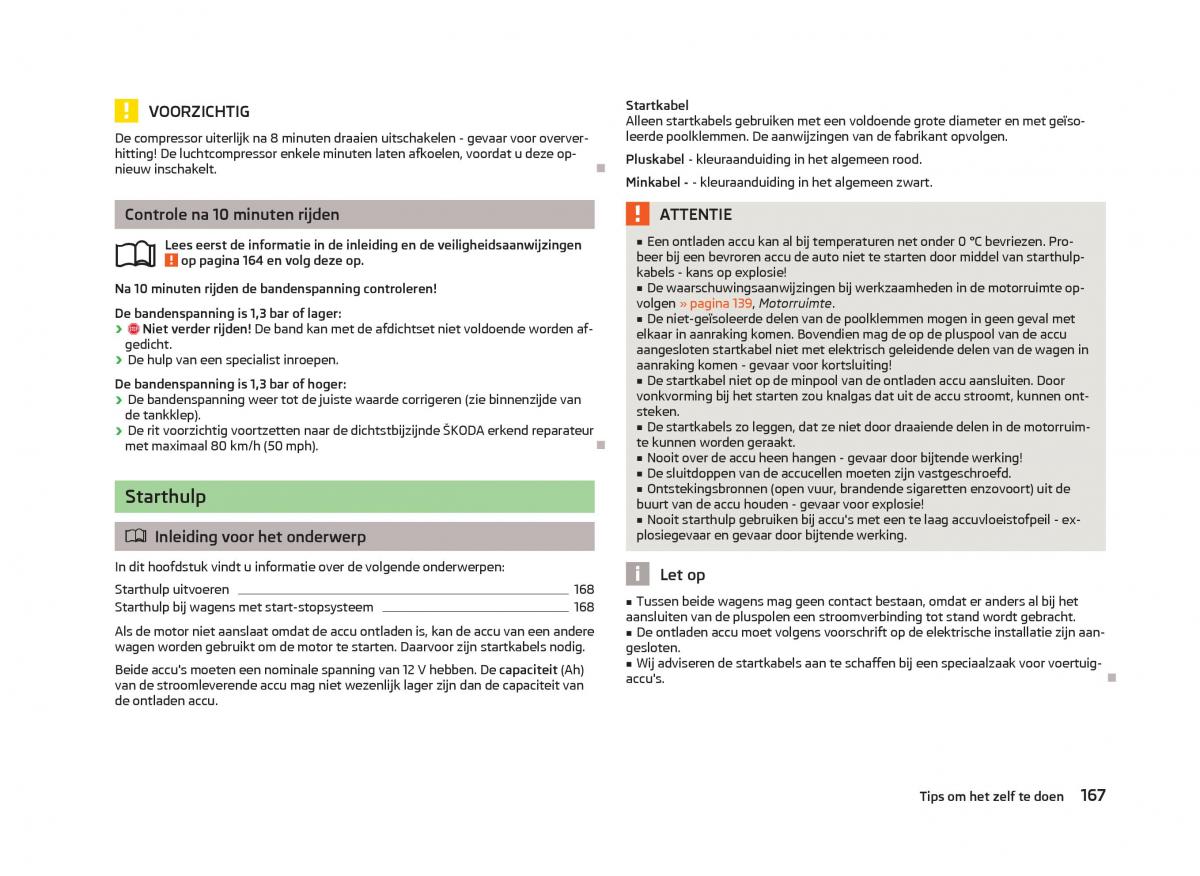 Skoda Fabia II 2 handleiding / page 169