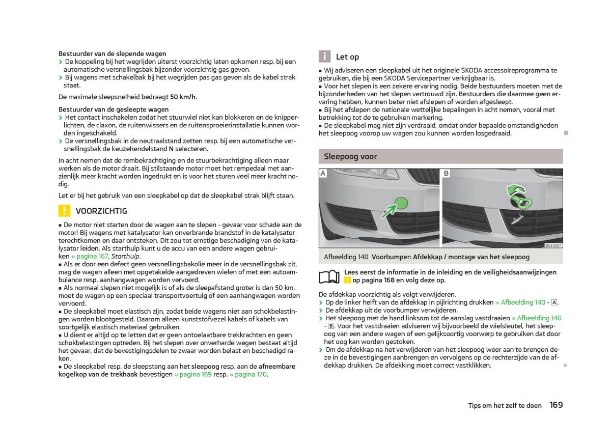 Skoda Fabia II 2 handleiding / page 171