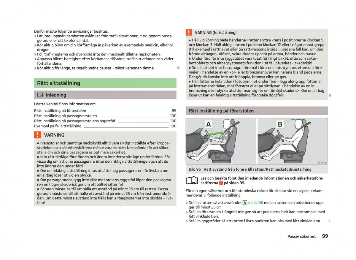 Skoda Fabia II 2 instruktionsbok / page 101