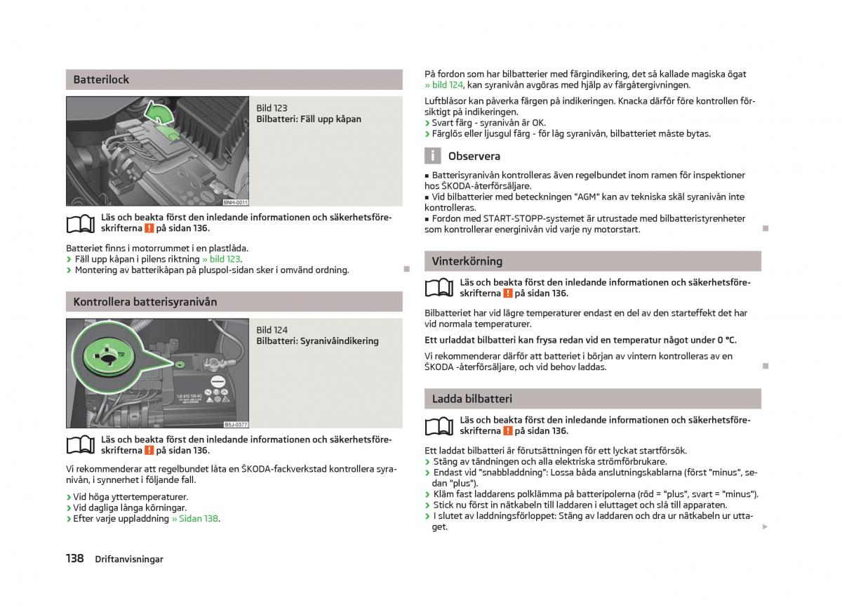 Skoda Fabia II 2 instruktionsbok / page 140