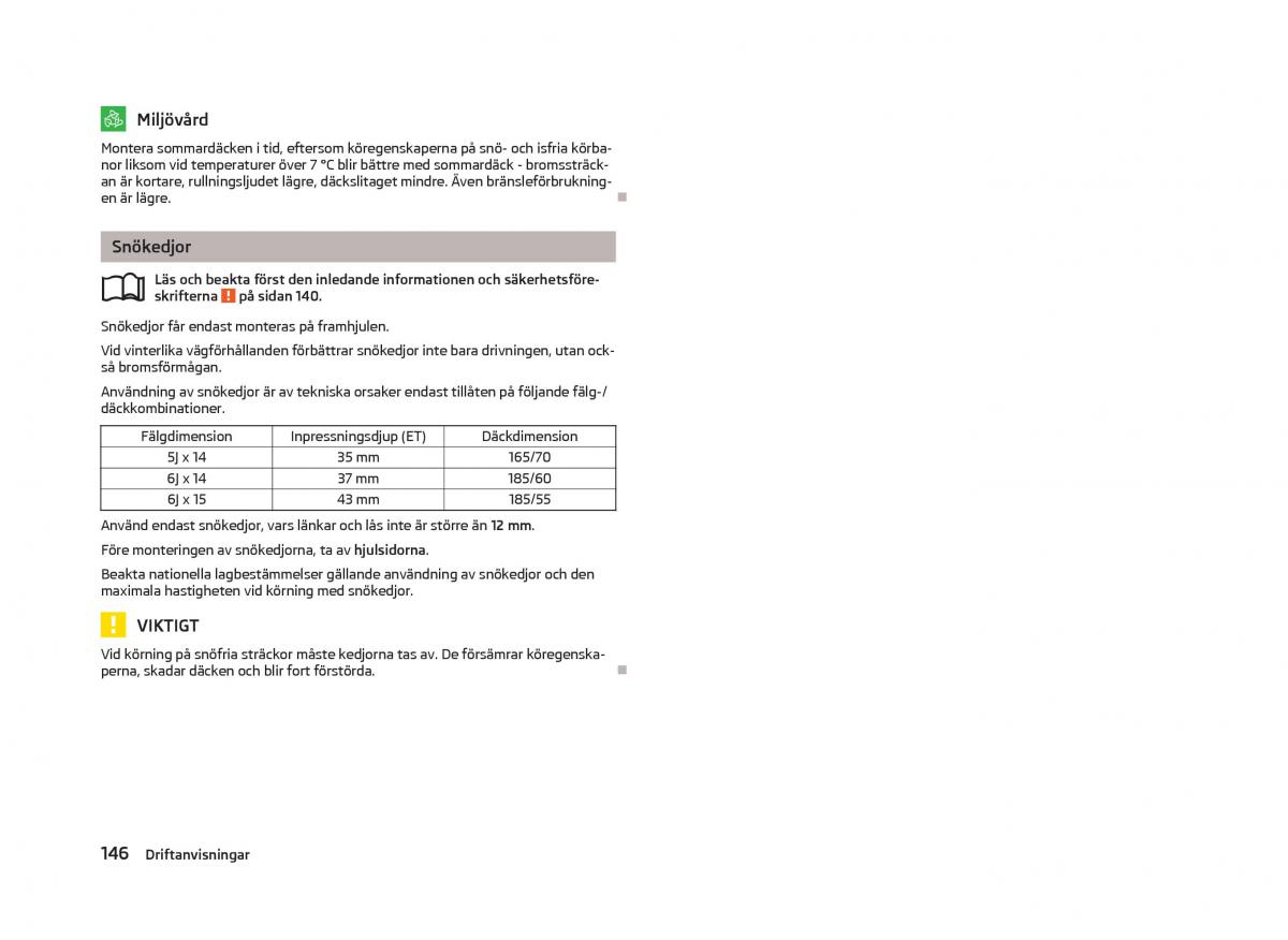 Skoda Fabia II 2 instruktionsbok / page 148