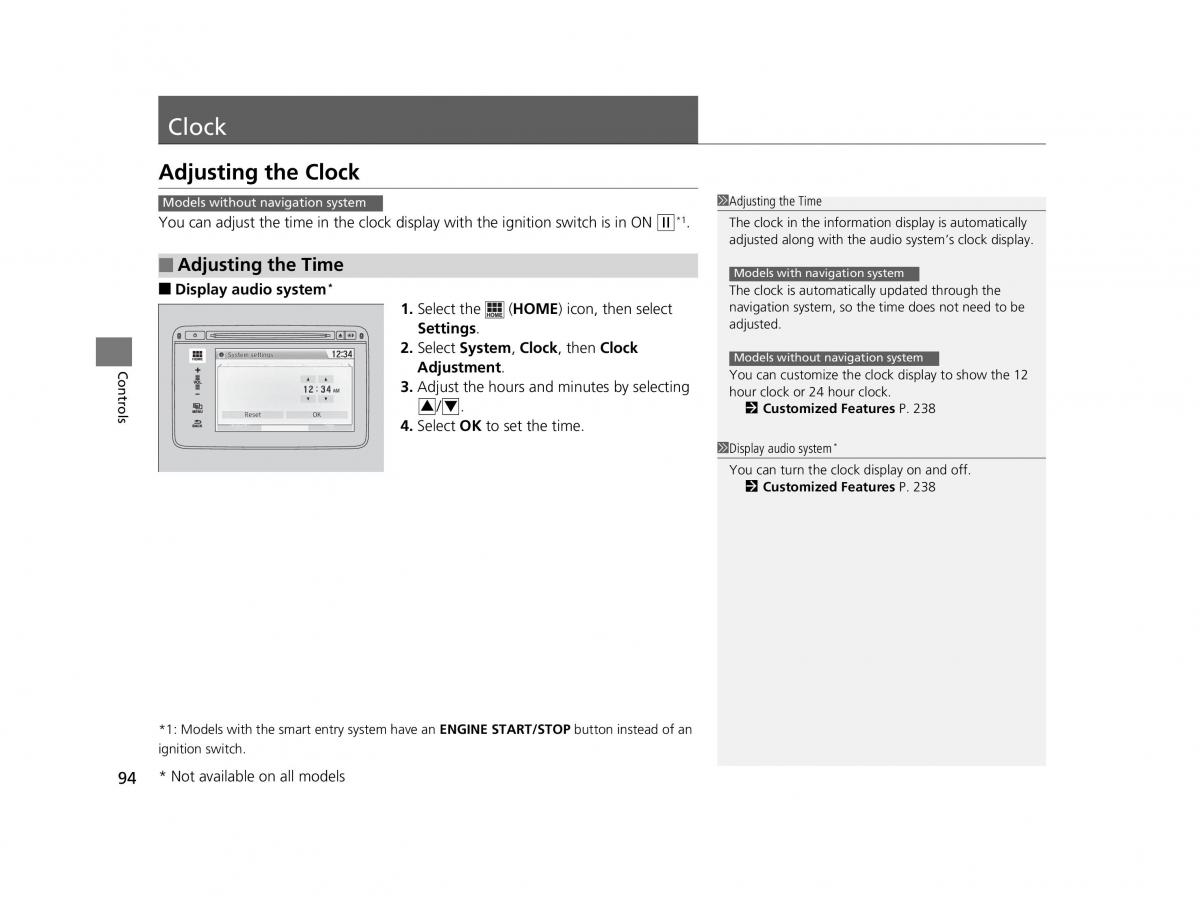 Honda HR V II 2 owners manual / page 95