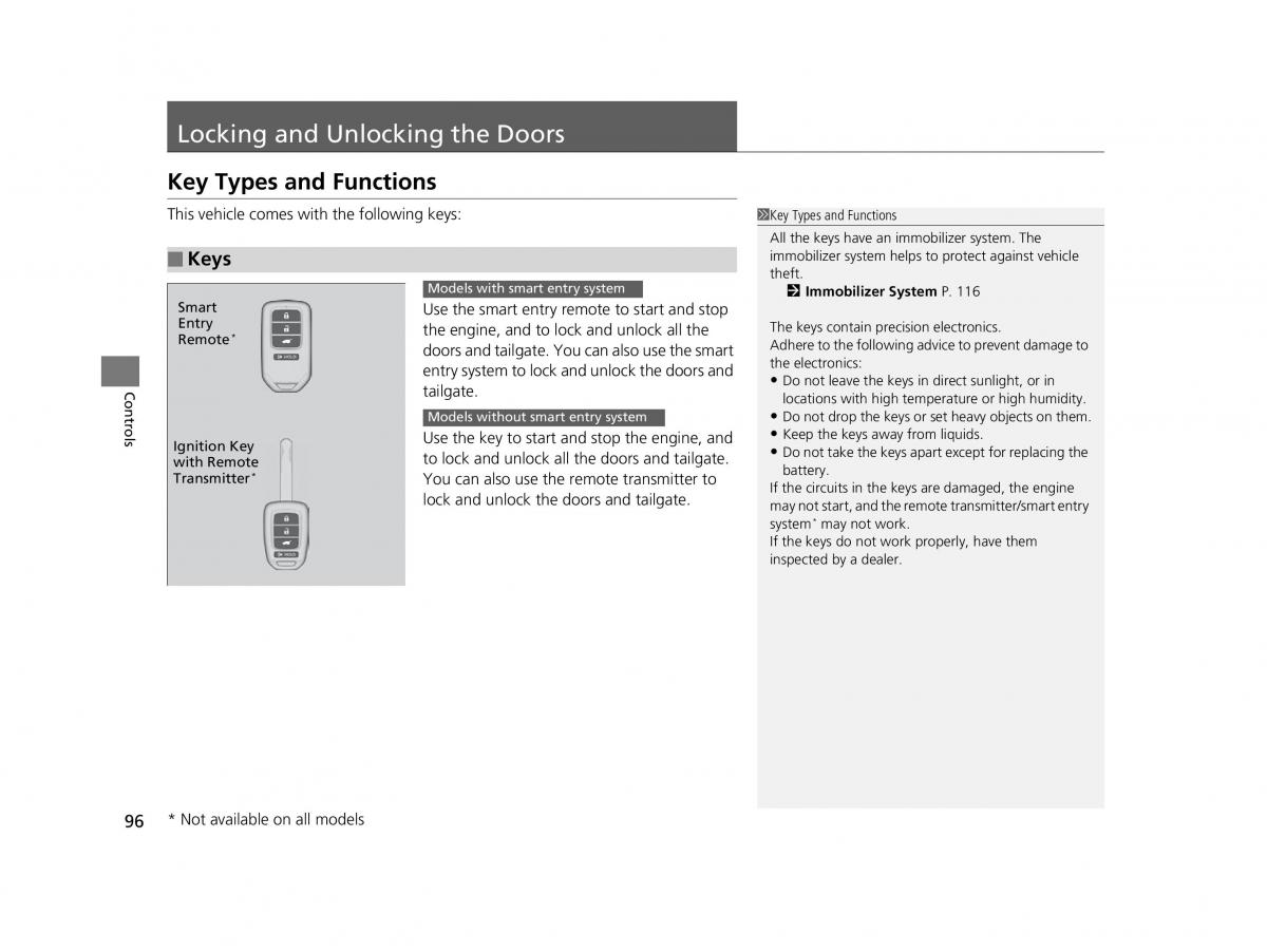 Honda HR V II 2 owners manual / page 97