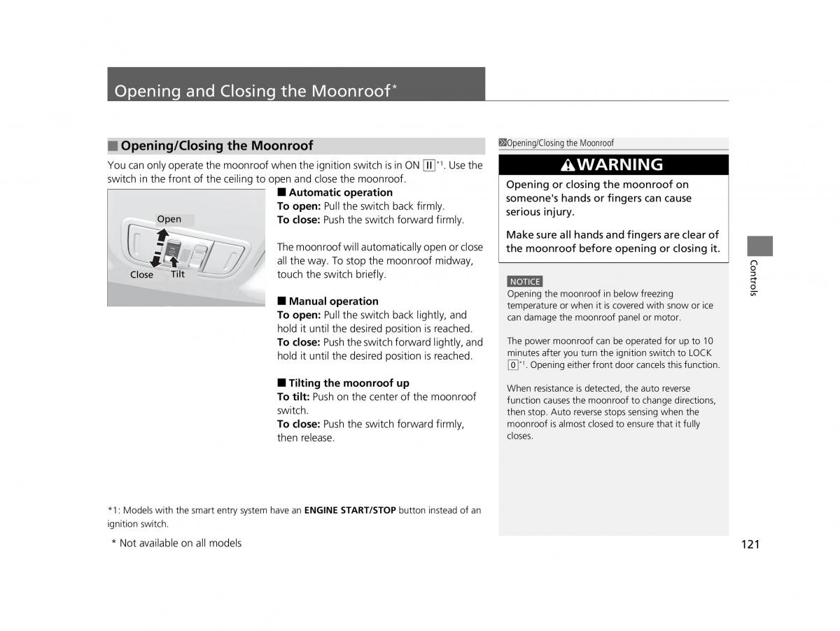 Honda HR V II 2 owners manual / page 122