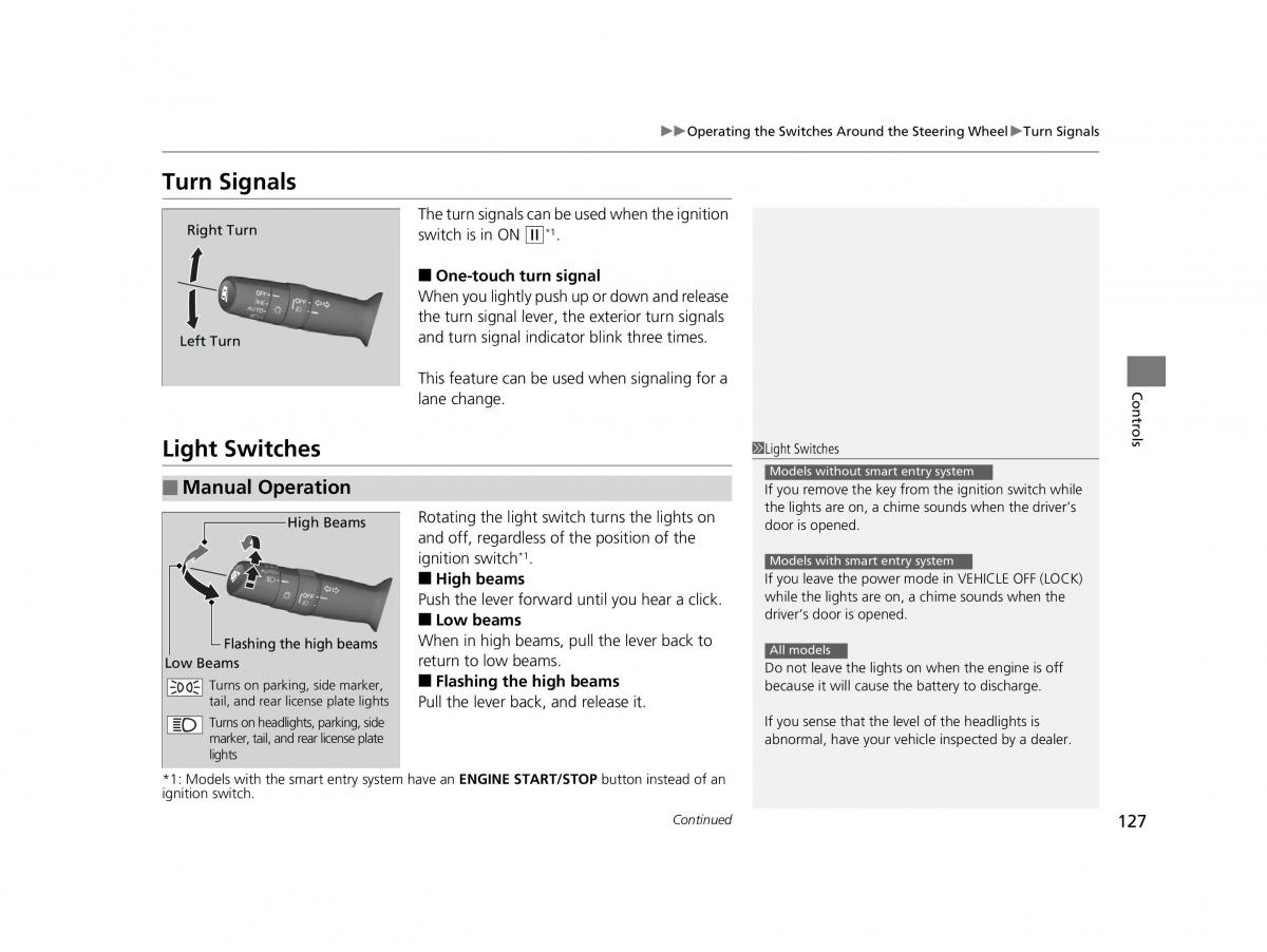 Honda HR V II 2 owners manual / page 128