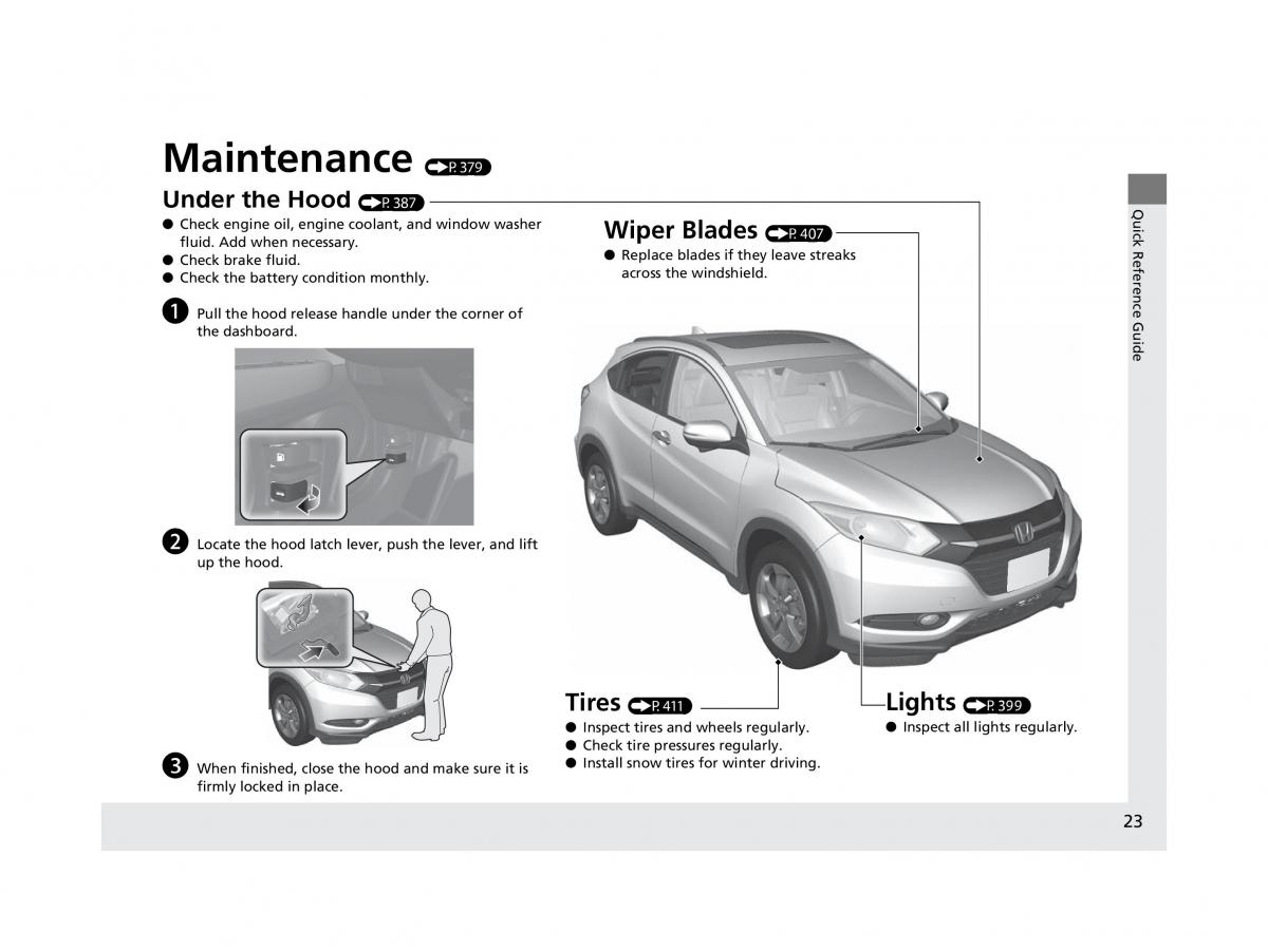 Honda HR V II 2 owners manual / page 24