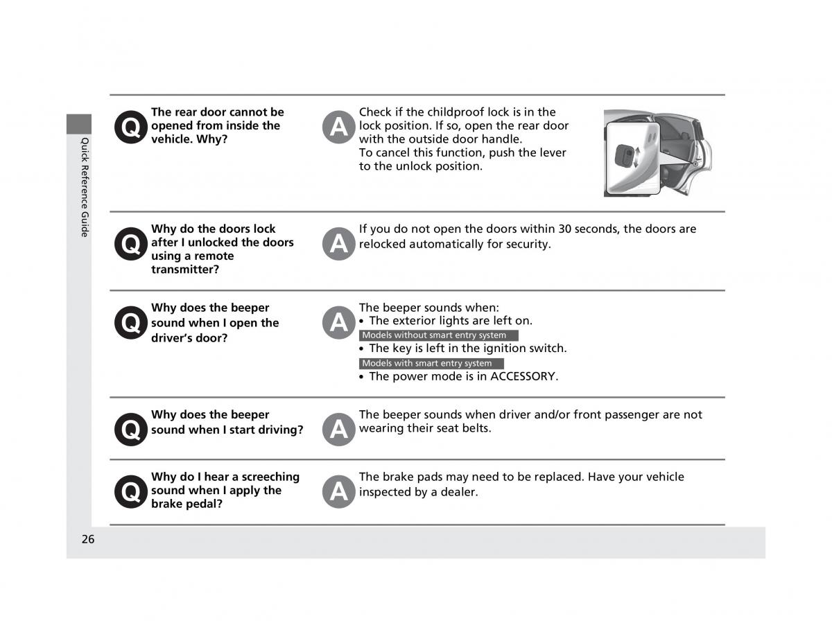 Honda HR V II 2 owners manual / page 27