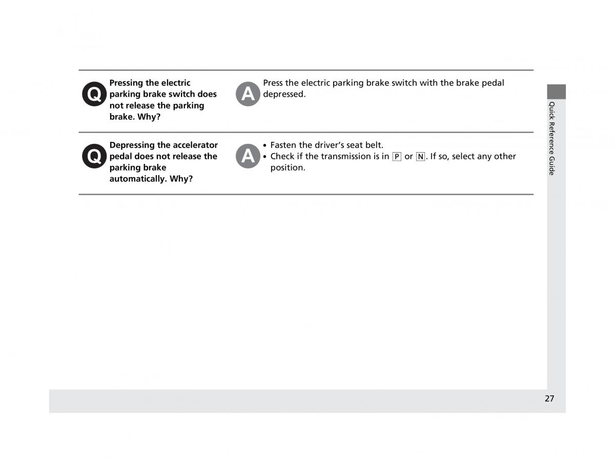 Honda HR V II 2 owners manual / page 28