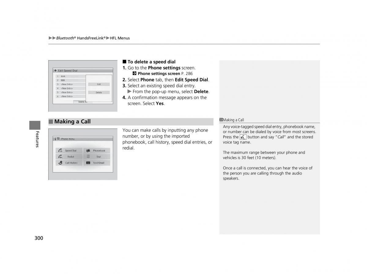 Honda HR V II 2 owners manual / page 301