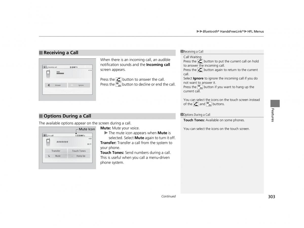 Honda HR V II 2 owners manual / page 304