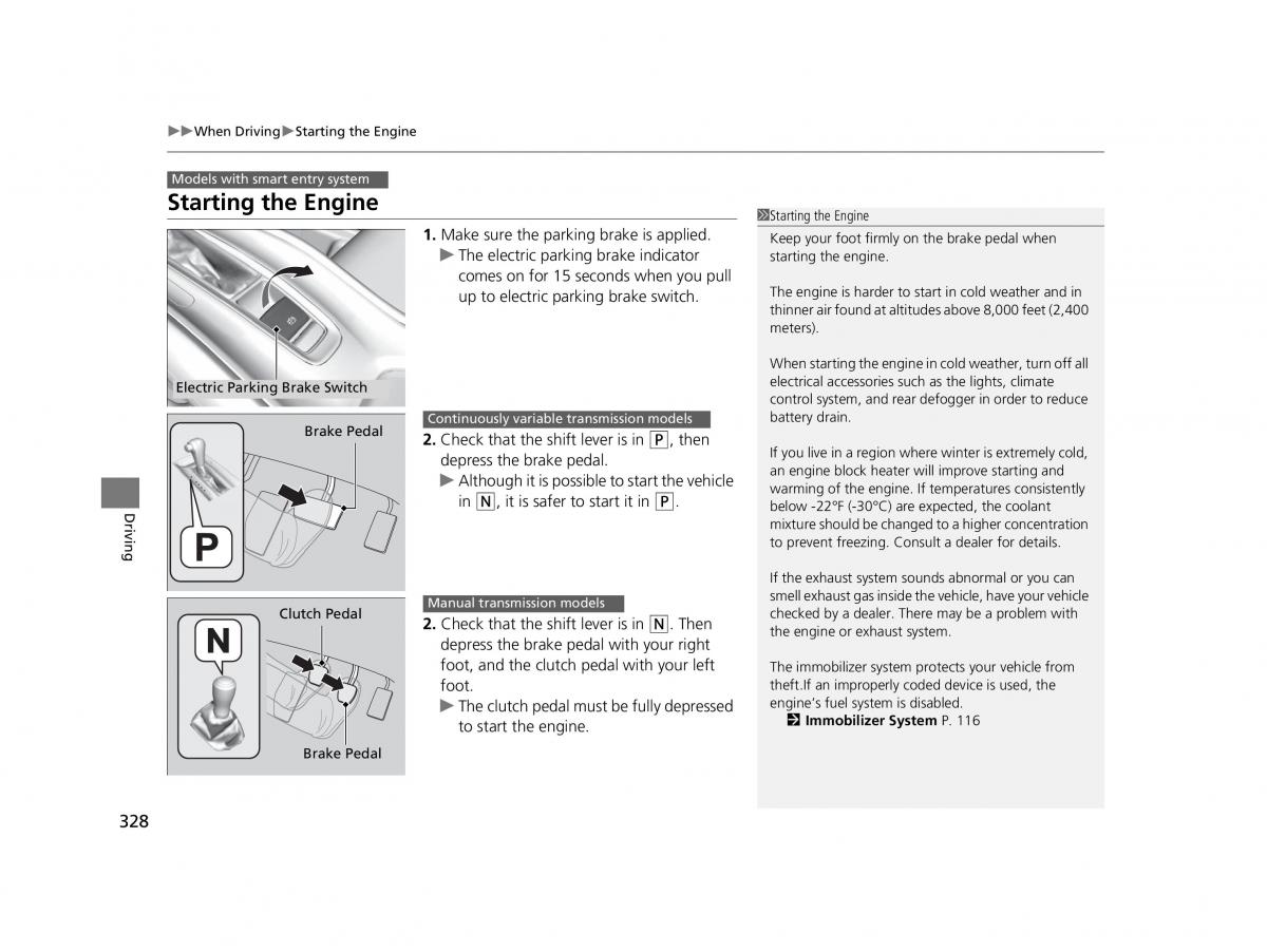 Honda HR V II 2 owners manual / page 329