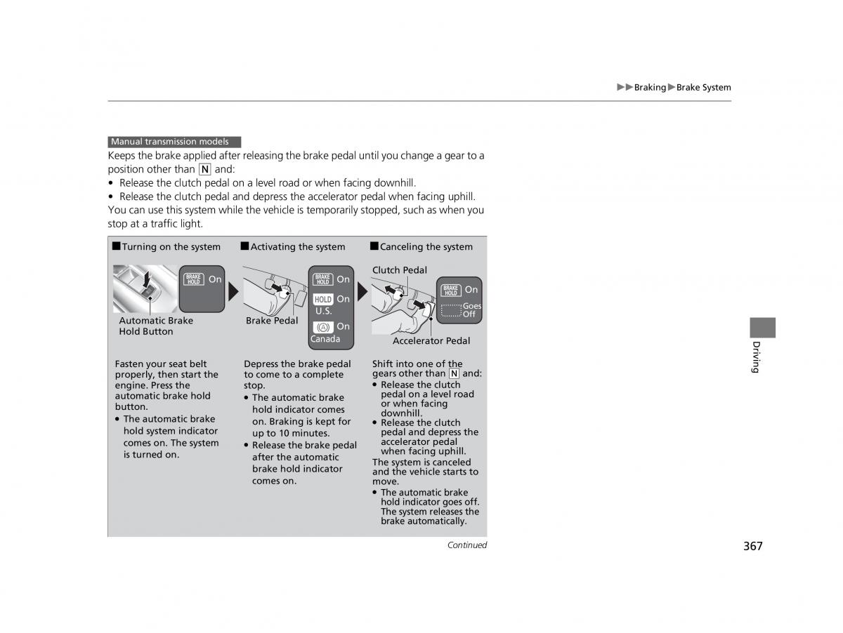 Honda HR V II 2 owners manual / page 368