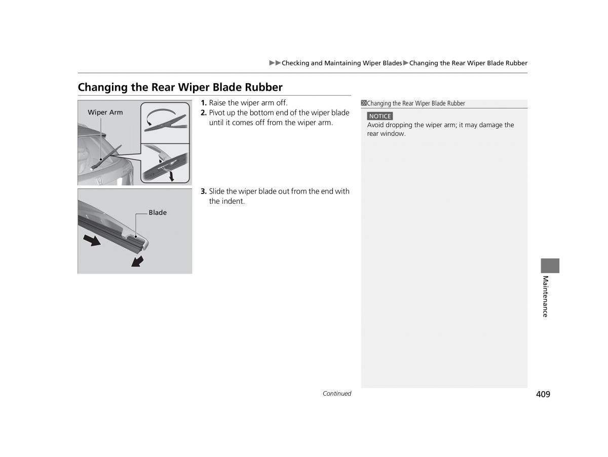 Honda HR V II 2 owners manual / page 410