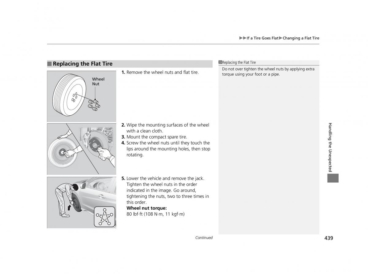 Honda HR V II 2 owners manual / page 440