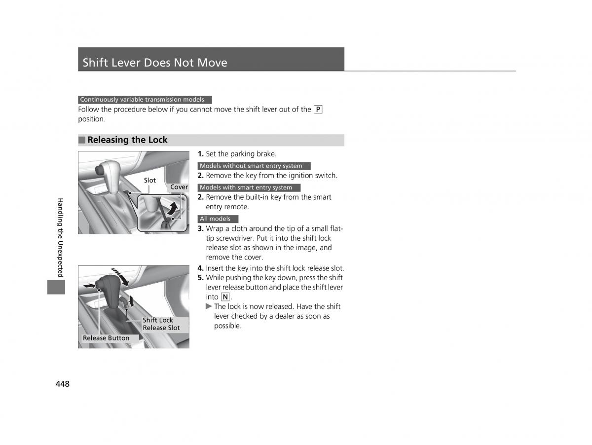 Honda HR V II 2 owners manual / page 449