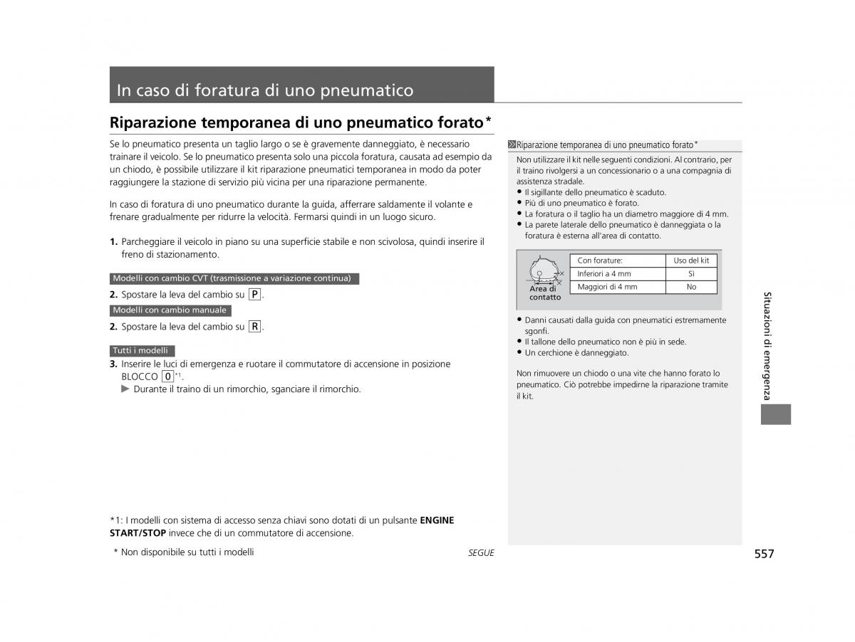 Honda HR V II 2 manuale del proprietario / page 558