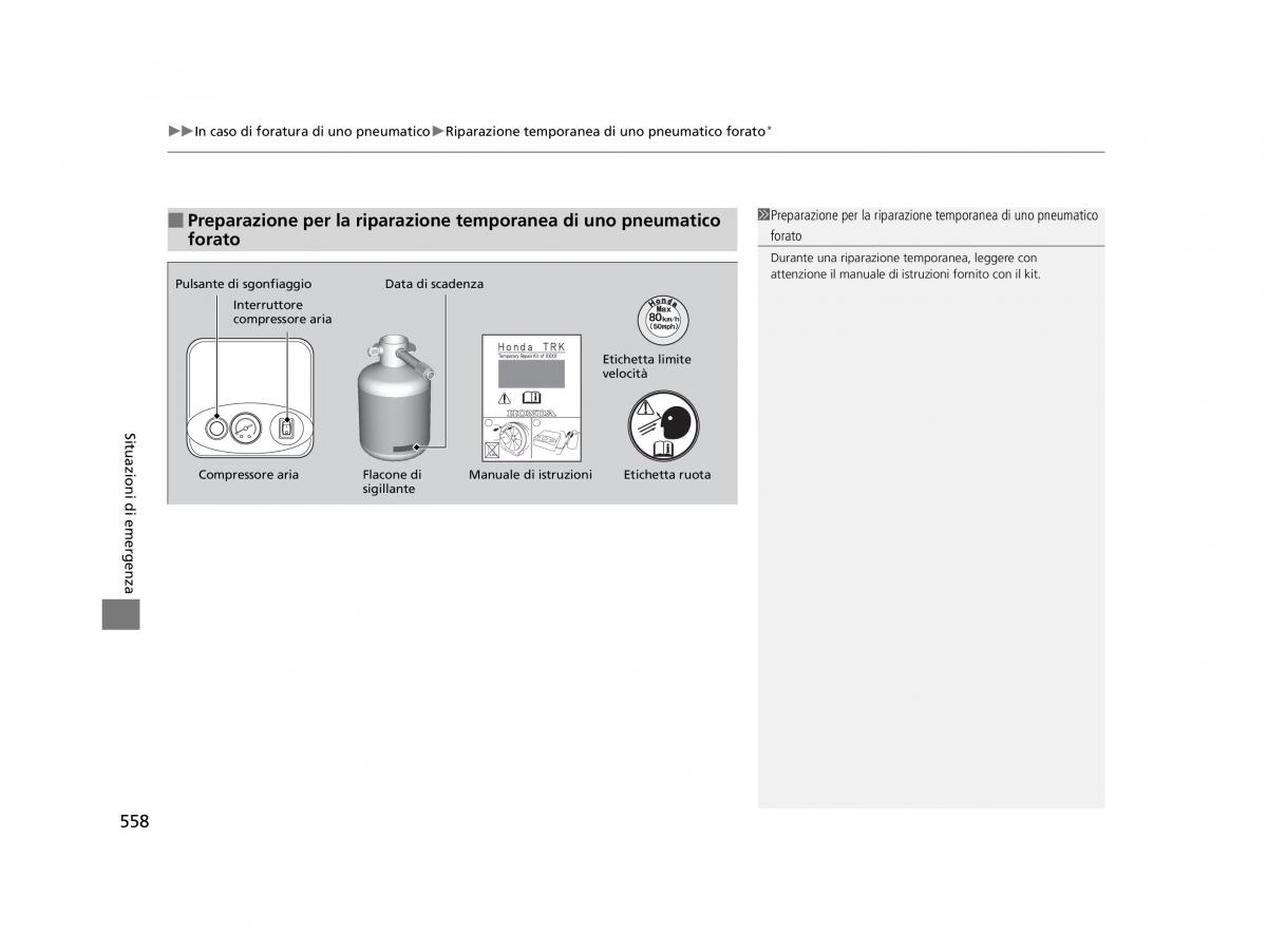 Honda HR V II 2 manuale del proprietario / page 559