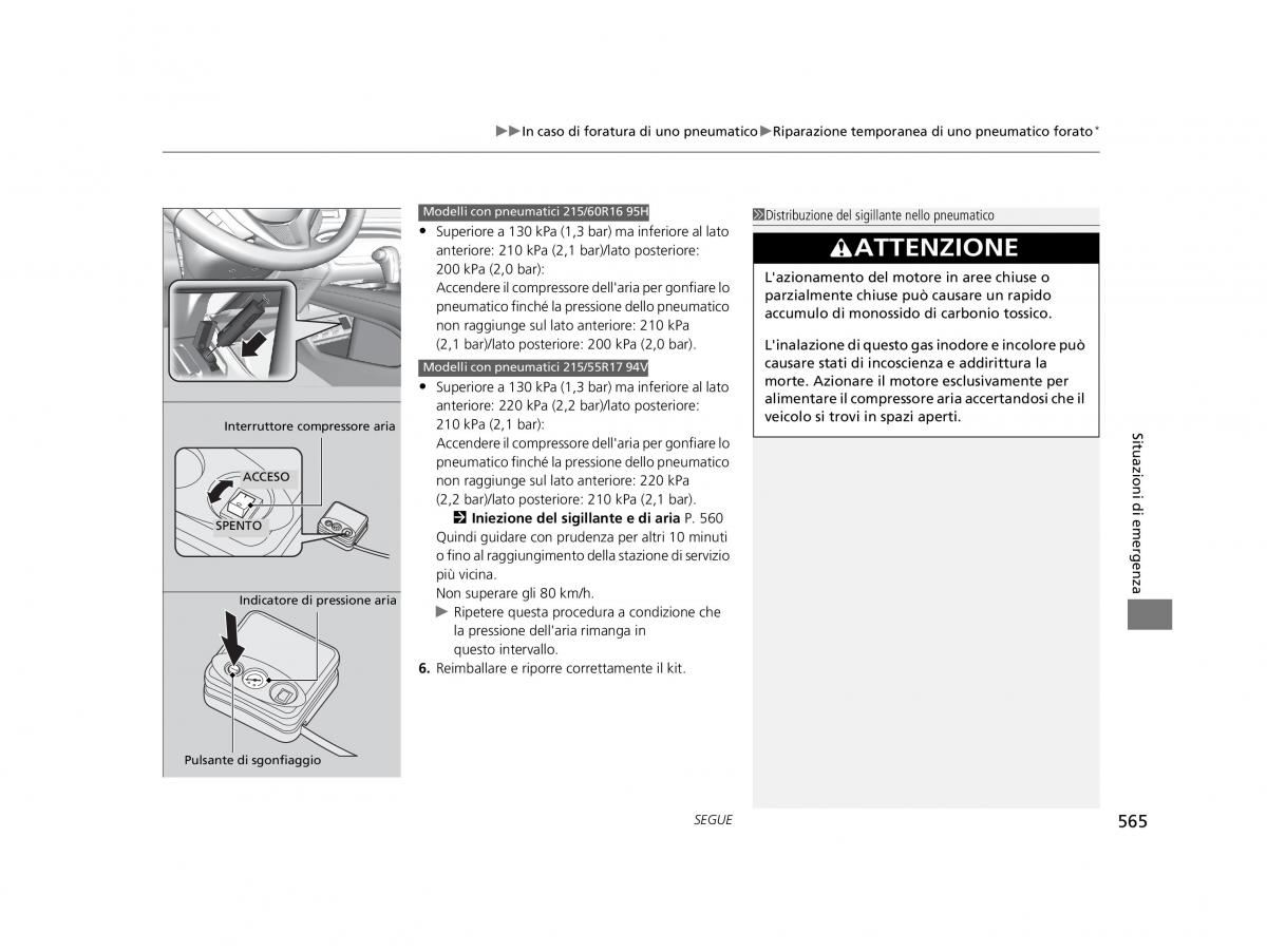 Honda HR V II 2 manuale del proprietario / page 566