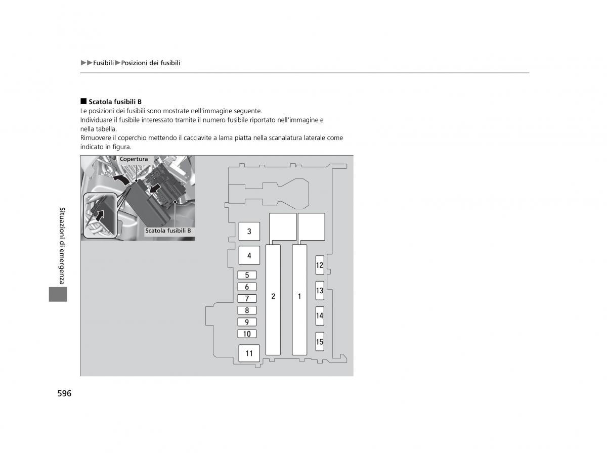 Honda HR V II 2 manuale del proprietario / page 597