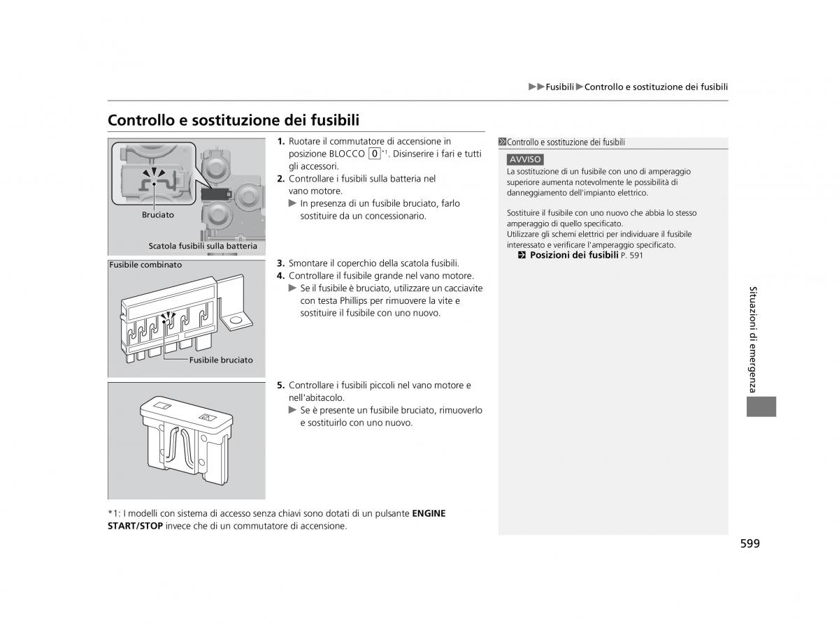 Honda HR V II 2 manuale del proprietario / page 600