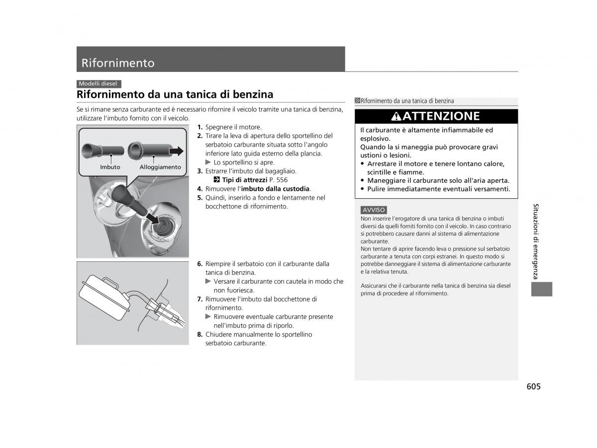 Honda HR V II 2 manuale del proprietario / page 606