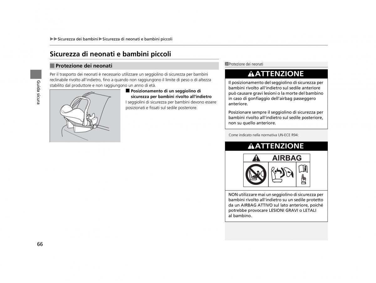 Honda HR V II 2 manuale del proprietario / page 67