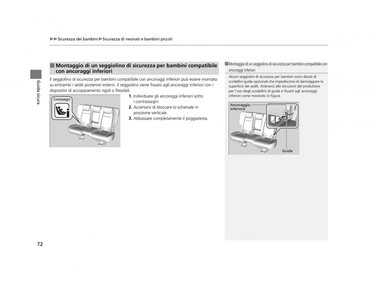 Honda HR V II 2 manuale del proprietario / page 73