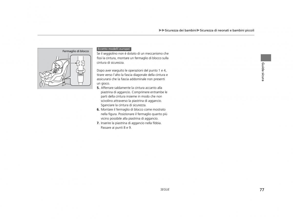 Honda HR V II 2 manuale del proprietario / page 78