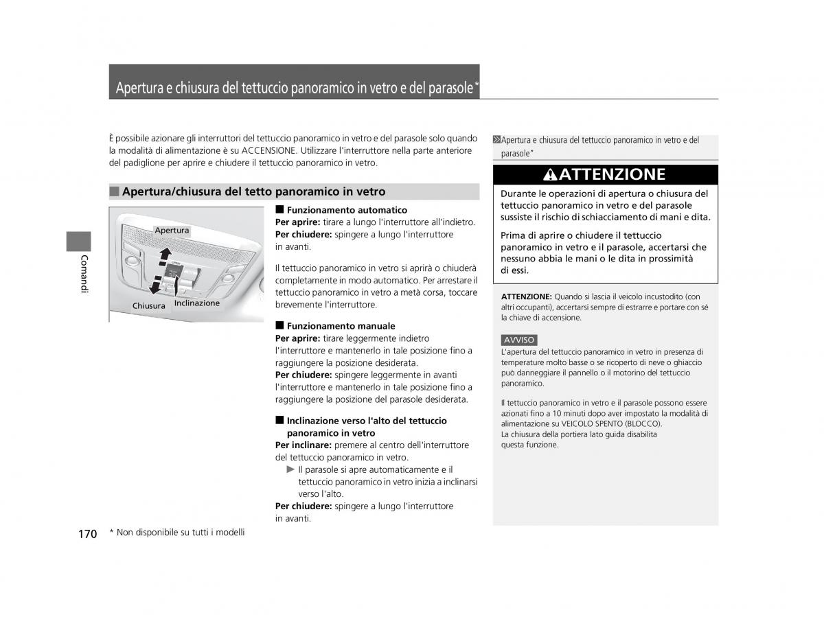 Honda HR V II 2 manuale del proprietario / page 171