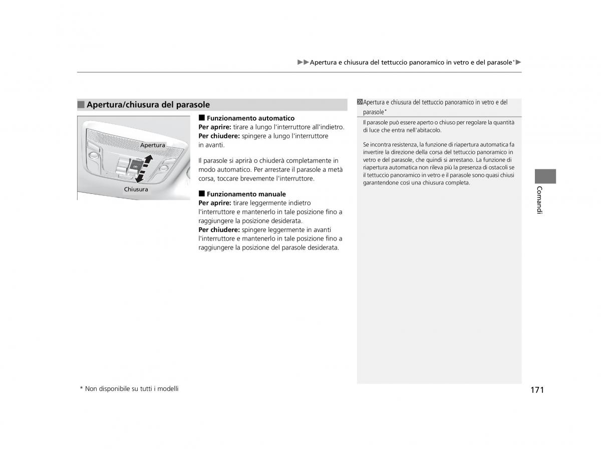 Honda HR V II 2 manuale del proprietario / page 172