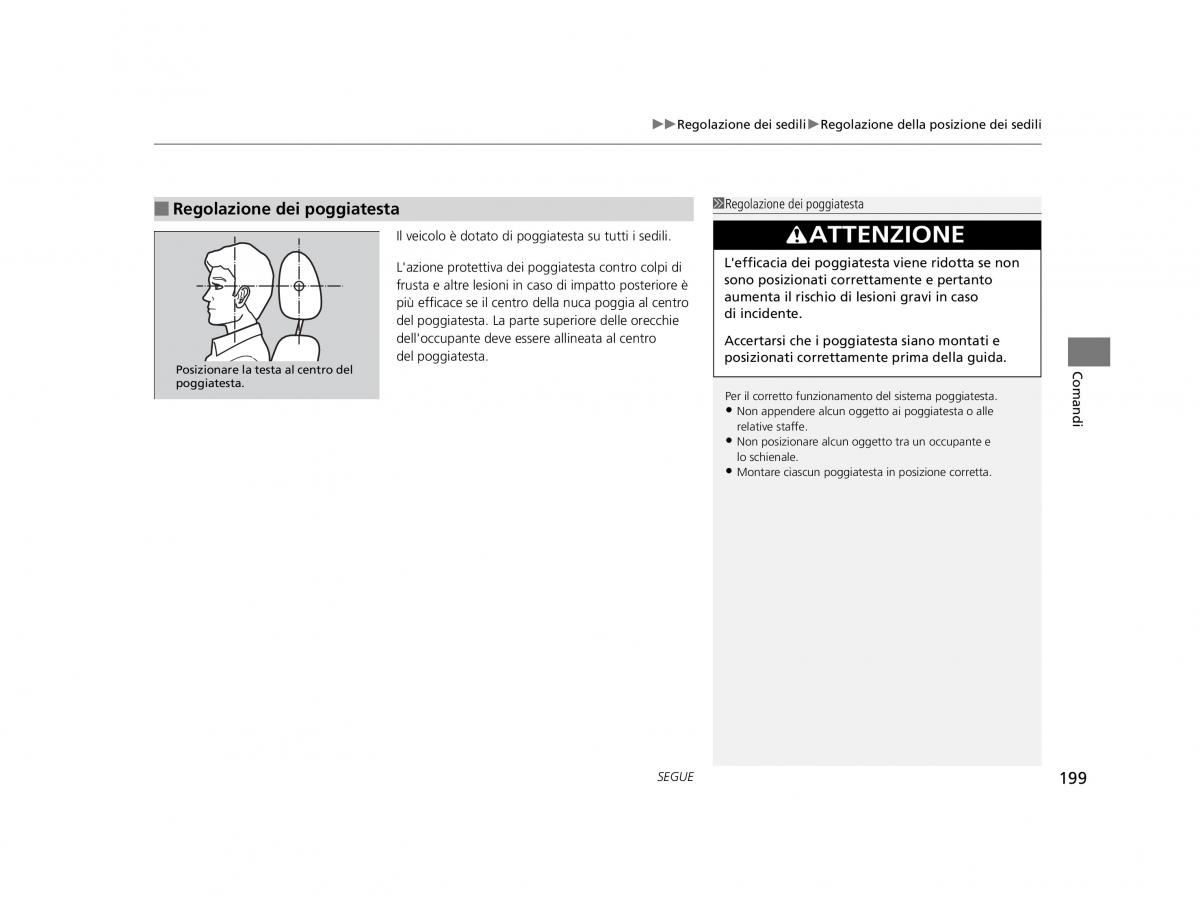 Honda HR V II 2 manuale del proprietario / page 200